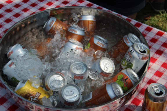A bucket of ice cold Sly Fox. Looks good, doesn't it?