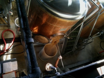 A Birds Eyes View of The Mash Clean Out Below